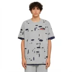 Men's Gray T-Shirt for Wholesale
